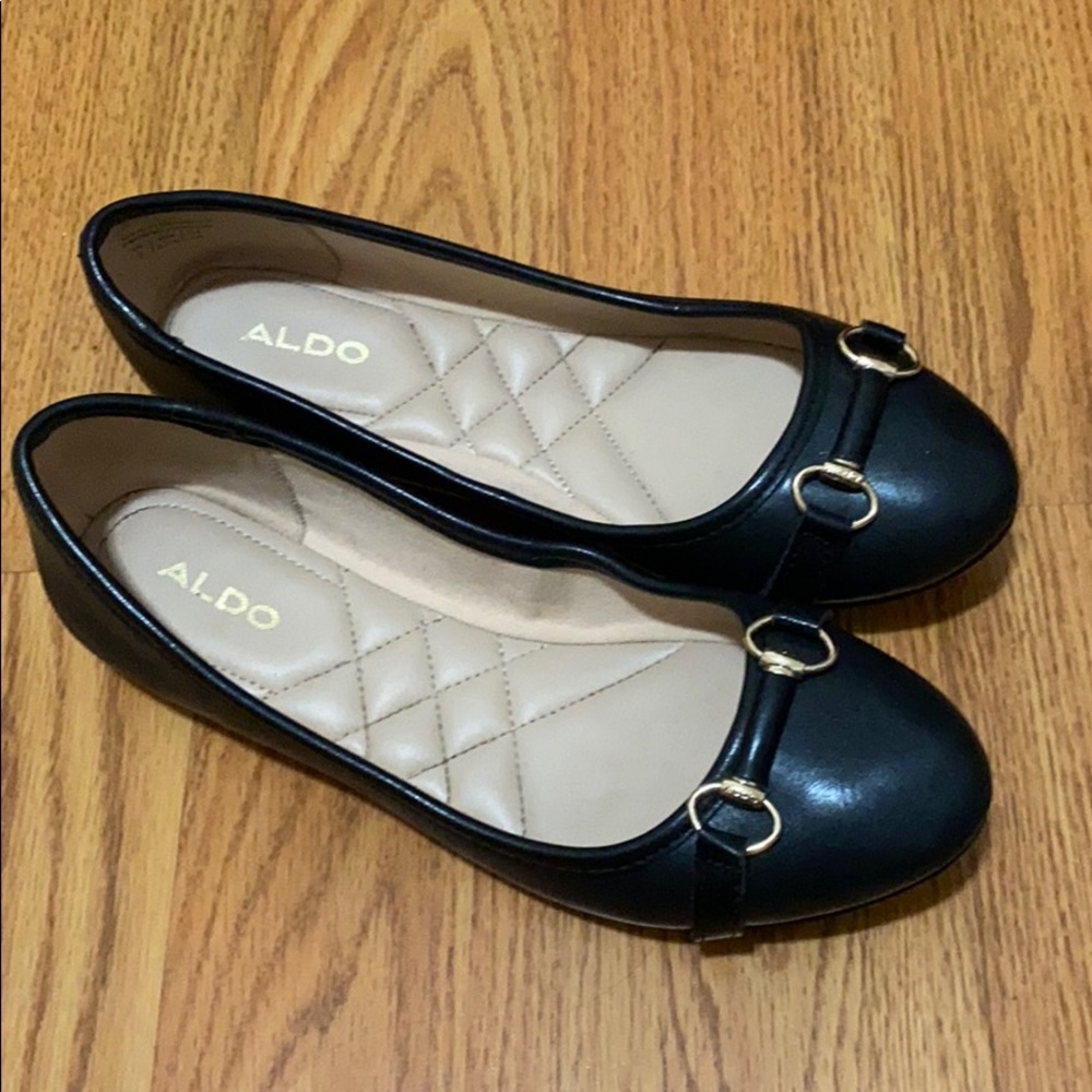 ALDO Black flats